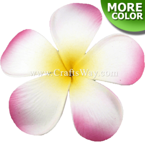 FSH100N Artificial Foam Plumeria Flowers (Type NEW SINGAPORE)