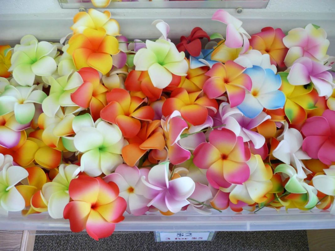 Foam Plumeria Type A CraftsWay.,LLC Artificial Flowers & Crafts Items