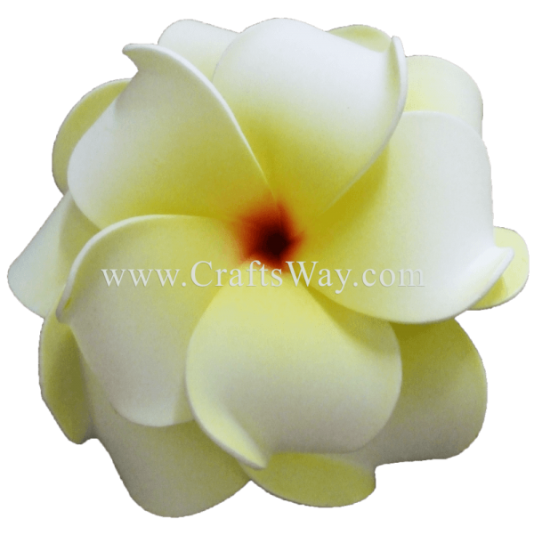 Foam Double Plumeria Type A CraftsWay.,LLC Artificial Flowers