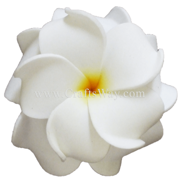 Foam Double Plumeria Type A CraftsWay.,LLC Artificial Flowers
