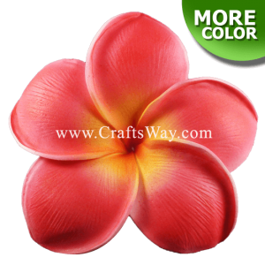 FSH114 Artificial Foam Plumeria Flowers (Type P), available in size 4 inches and 4¾ inches and in 14 colors