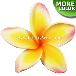 FSH115 Artificial Foam Plumeria Flowers (Type Q), available in 4 sizes and in 13 colors