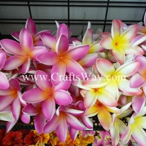 FSH115 Artificial Foam Plumeria Flowers (Type Q), available in 4 sizes and in 13 colors