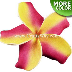 FSH131 Artificial Foam Plumeria Flowers (Type EE), available in size 4 inches and in 10 colors