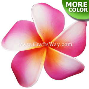 FSH137 Artificial Foam Plumeria Flowers (Type II), available in size 3 inches and 4 inches and in 12 colors