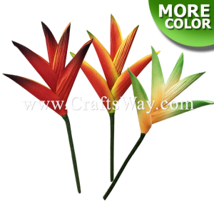 FSH1402 Artificial Foam Heliconia Flowers (Small), available in size 3 inches and 9 colors