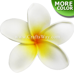 FSH142 Artificial Foam Plumeria Flowers (Type OI), available in size 3 inches and in 14 colors