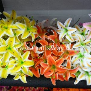 FSH701 Artificial Foam Lily Flowers Sample