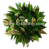 HK001-D Elastic Silk Maile & Screen Leaves Headband, Maile Headband, Silk Leaves Headband