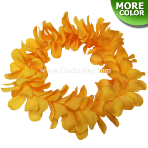 Elastic Plumeria Headband, Hawaiian Flower Headband, Flower Haku Headband
