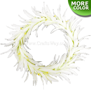 Elastic Spider Lily Headband, Hawaiian Flower Headband, Flower Haku Headband