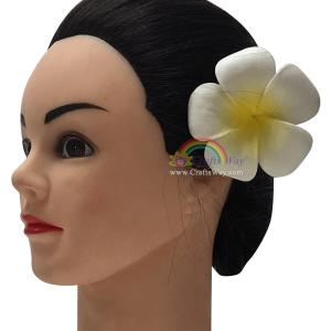 FSH155 Artificial Foam Plumeria Flowers (Type CA), available in size 3 inches and in 6 colors