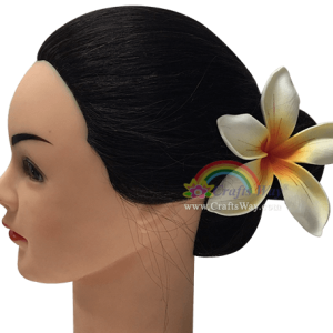 FSH158 Artificial Foam Plumeria Flowers (Type CO), available in size 4 inches and in 8 colors