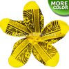 FSH161A Artificial Foam Plumeria Flowers (Type DE-A (Tribal)), available in size 4 inches and in 9 colors