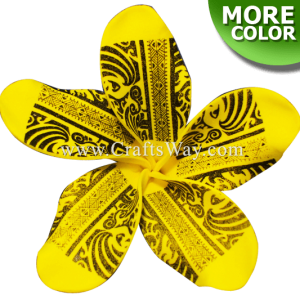 FSH161A Artificial Foam Plumeria Flowers (Type DE-A (Tribal)), available in size 4 inches and in 9 colors