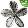 FSH162 Artificial Foam Plumeria Flowers (Type DI (Tribal)), available in size 3 inches and in 9 colors