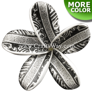 FSH162 Artificial Foam Plumeria Flowers (Type DI (Tribal)), available in size 3 inches and in 9 colors