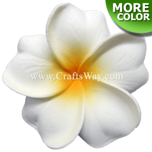 FSH169 Artificial Foam Plumeria Flowers (Type GA), available in size 3 inches and in 10 colors