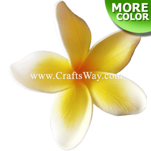 FSH171 Artificial Foam Plumeria Flowers (Type GI), available in size 4.5 inches and in 6 colors