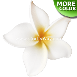 FSH172 Artificial Foam Plumeria Flowers (Type GO), available in size 5 inches and in 6 colors