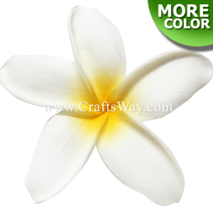 FSH173 Artificial Foam Plumeria Flowers (Type GU), available in size 4 inches and in 9 colors