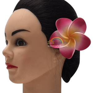 FSH174 Artificial Foam Plumeria Flowers (Type HA), available in size 3 inches and in 11 colors