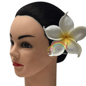 FSH175 Artificial Foam Plumeria Flowers (Type HE), available in size 4 inches and in 9 colors