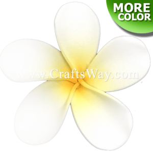 FSH178 Artificial Foam Plumeria Flowers (Type HU), available in size 2 inches and in 2 colors