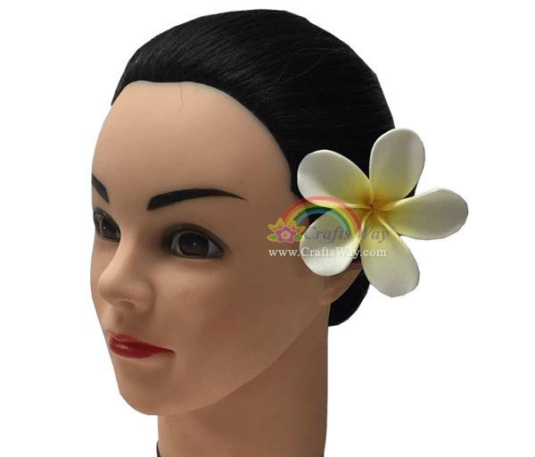 FSH178 Artificial Foam Plumeria Flowers (Type HU), available in size 2 inches and in 2 colors FSH178 Artificial Foam Plumeria Flowers (Type HU), available in size 2 inches and in 2 colors