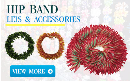 Hawaiian Artificial Leaves Hair Band | CraftsWay.com