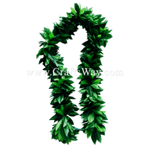 LEI-10A (L) Untied Maile Lei (Large), available in length 72 inches and in green.