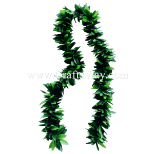 LEI-10A (S) Untied Maile Lei (Small), available in length 72 inches and in green.