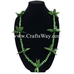 LEI-12 Mokihana Lei, available in length 40 inches round and in green