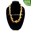 SL09 Shell Lei, Hawaiian Necklace, 34" Long