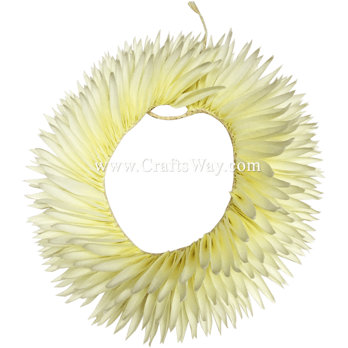 Braided Silk Heliconias Headband (L) - CraftsWay.,LLC