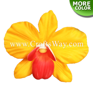 FSH312 Artificial Foam Orchid Flower (James Orchid) is available in sizes 2.5 inches and in 11 colors.