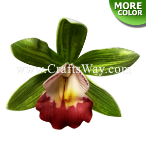 FSH314 Artificial Foam Orchid Flower (Cymbidium Type F) is available in sizes 3 inches and in 8 colors.