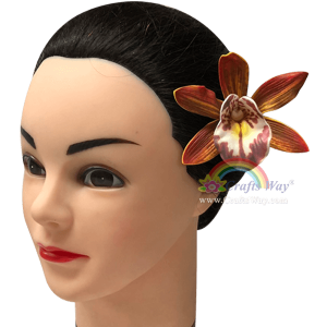 FSH314 Artificial Foam Orchid Flowers (Cymbidium Type F) Sample1