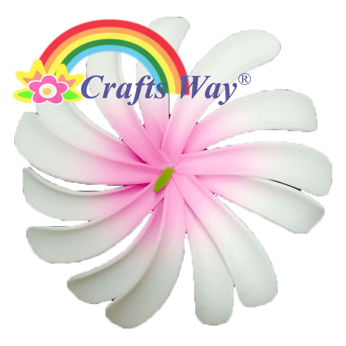 #13 White/ Pink Center