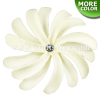 FSH403-Pearl Artificial Foam Tiare Flowers (Double Tiare Type B With Pearl)