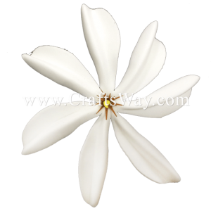 FSH411 Artificial White Foam Tiare Flowers (Type J)