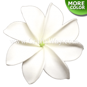 FSH412 Artificial White Foam Tiare Flowers (Type K)