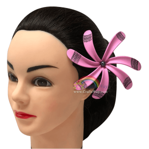 FSH430-A-P Artificial Foam Tiare Flowers (Type B Tribal-A With Pearl) Sample