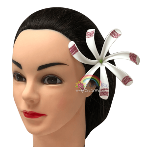 FSH430-A Artificial Foam Tiare Flowers (Type B Tribal-A) Sample