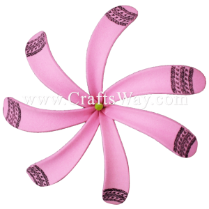FSH430-A Artificial Foam Tiare Flowers (Type B Tribal-A) Sample2