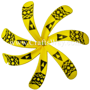 FSH430-C Artificial Foam Tiare Flowers (Type B Tribal-C) Sample1