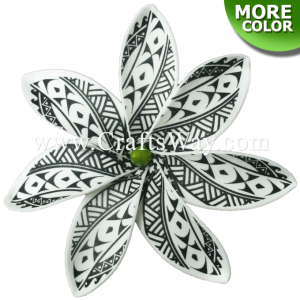 FSH437 Artificial Foam Tiare Flowers (Type IE Tribal 7")