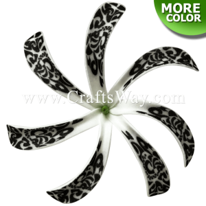 FSH454 Artificial Foam Tiare Flowers (Type BO Tribal) 4 inches