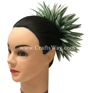 HB01-01 Braided Smooth Leaves Hair Band Sample 1