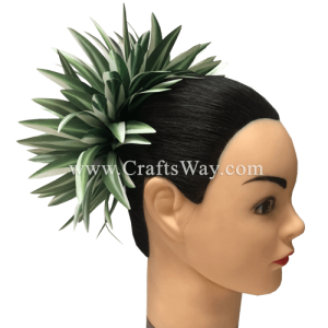 HB01-01 Braided Smooth Leaves Hair Band Sample 2